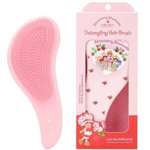 Celavi Strawberry Shortcake Detangling Printed Hair Brush /Wet & Dry Detangling
